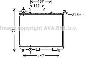 Ava Quality Cooling CN 2189 - Radiatore, Raffreddamento motore autozon.pro