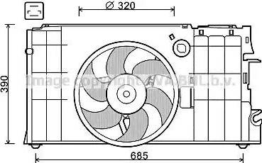 Ava Quality Cooling CN 7548 - Ventola, Raffreddamento motore autozon.pro