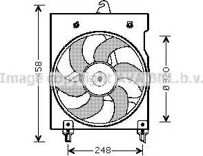 Ava Quality Cooling CN 7524 - Ventola, Raffreddamento motore autozon.pro