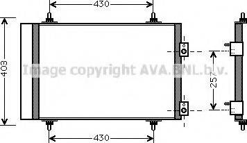 Ava Quality Cooling CNA5240 - Condensatore, Climatizzatore autozon.pro