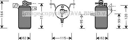 Ava Quality Cooling CN D014 - Essiccatore, Climatizzatore autozon.pro