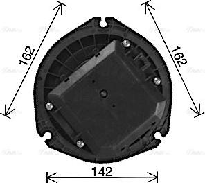 Ava Quality Cooling CT8082 - Ventilatore abitacolo autozon.pro