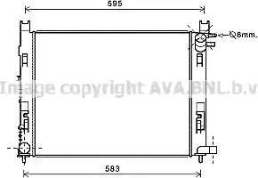 Ava Quality Cooling DA2008 - Radiatore, Raffreddamento motore autozon.pro