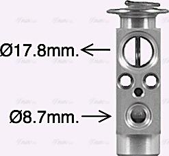 Ava Quality Cooling DF1095 - Valvola ad espansione, Climatizzatore autozon.pro