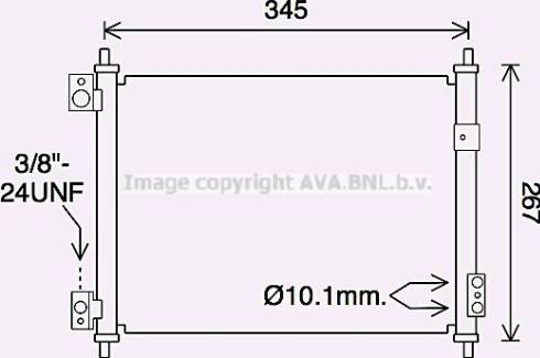 Ava Quality Cooling DN5432 - Condensatore, Climatizzatore autozon.pro