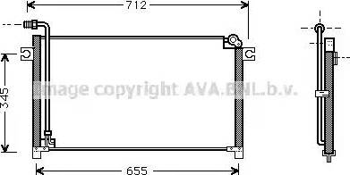 Ava Quality Cooling DN 5184 - Condensatore, Climatizzatore autozon.pro