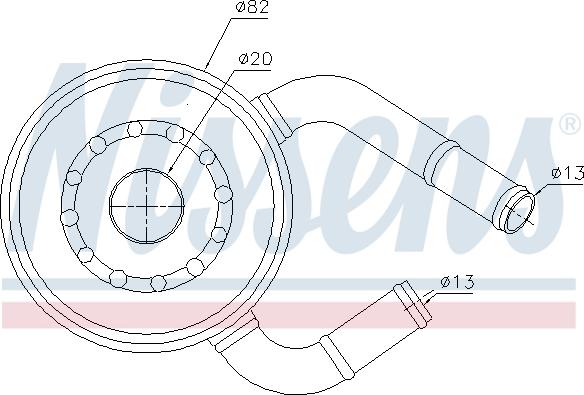 Ava Quality Cooling DN3499 - Radiatore olio, Olio motore autozon.pro