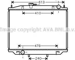 Ava Quality Cooling DN 2180 - Radiatore, Raffreddamento motore autozon.pro