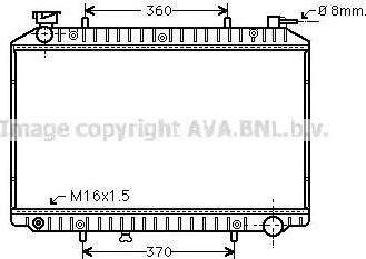 Ava Quality Cooling DN 2173 - Radiatore, Raffreddamento motore autozon.pro