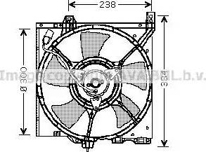 Ava Quality Cooling DN 7505 - Ventola, Raffreddamento motore autozon.pro