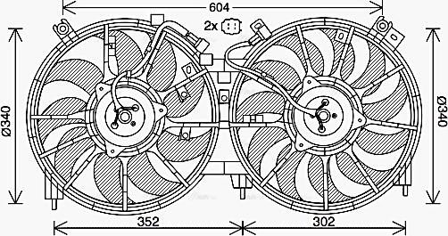 Ava Quality Cooling DN7537 - Ventola, Raffreddamento motore autozon.pro