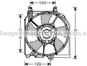 Ava Quality Cooling DN 7525 - Ventola, Raffreddamento motore autozon.pro