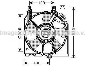 Ava Quality Cooling DN 7527 - Ventola, Raffreddamento motore autozon.pro