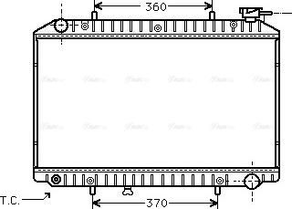 Ava Quality Cooling DNA2171 - Radiatore, Raffreddamento motore autozon.pro