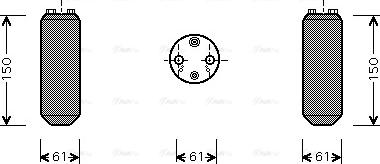 Ava Quality Cooling DN D255 - Essiccatore, Climatizzatore autozon.pro