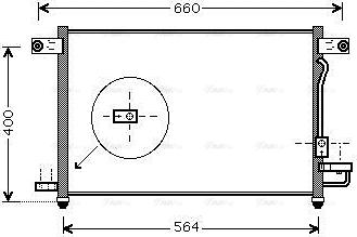 Ava Quality Cooling DW5061D - Condensatore, Climatizzatore autozon.pro