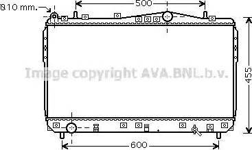 Ava Quality Cooling DW 2073 - Radiatore, Raffreddamento motore autozon.pro