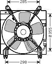 Ava Quality Cooling DW 7509 - Ventola, Raffreddamento motore autozon.pro