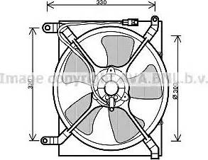 Ava Quality Cooling DW 7518 - Ventola, Raffreddamento motore autozon.pro