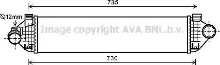 Ava Quality Cooling FD4474 - Intercooler autozon.pro