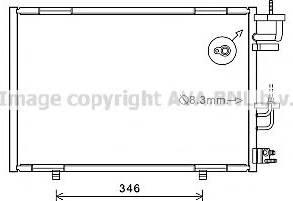 Ava Quality Cooling FD5490 - Condensatore, Climatizzatore autozon.pro