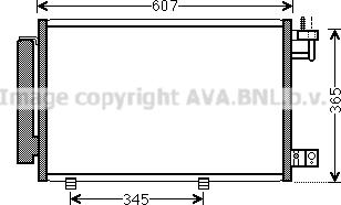 Ava Quality Cooling FD5439D - Condensatore, Climatizzatore autozon.pro