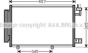 Ava Quality Cooling FD 5439 - Condensatore, Climatizzatore autozon.pro