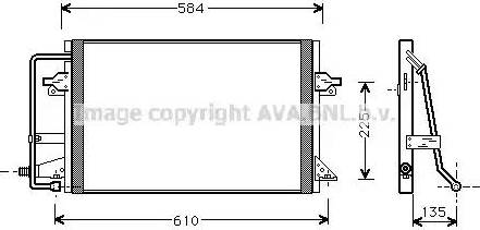 Ava Quality Cooling FD 5178 - Condensatore, Climatizzatore autozon.pro