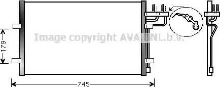 Ava Quality Cooling FD 5367 - Condensatore, Climatizzatore autozon.pro