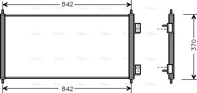 Ava Quality Cooling FD 5303 - Condensatore, Climatizzatore autozon.pro