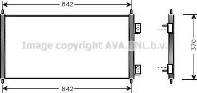 Ava Quality Cooling FDA5303 - Condensatore, Climatizzatore autozon.pro