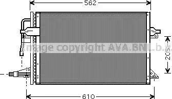 Ava Quality Cooling FD 5323 - Condensatore, Climatizzatore autozon.pro