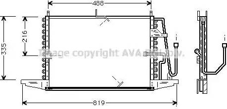 Ava Quality Cooling FD5240 - Condensatore, Climatizzatore autozon.pro