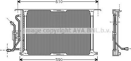 Ava Quality Cooling FDA5258 - Condensatore, Climatizzatore autozon.pro