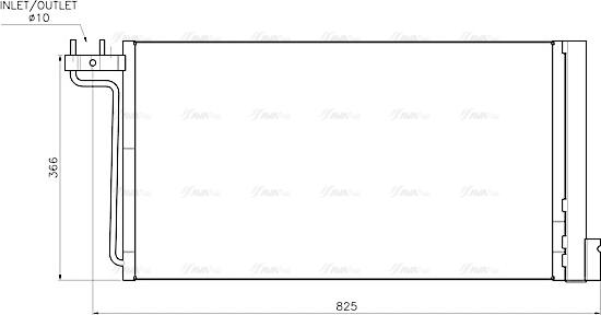 Ava Quality Cooling FD5705D - Condensatore, Climatizzatore autozon.pro