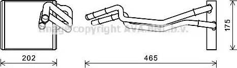 Ava Quality Cooling FD6463 - Scambiatore calore, Riscaldamento abitacolo autozon.pro