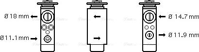 Ava Quality Cooling FD 1380 - Valvola ad espansione, Climatizzatore autozon.pro