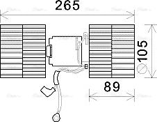 Ava Quality Cooling FD8569 - Ventilatore abitacolo autozon.pro