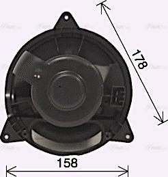 Ava Quality Cooling FD8653 - Ventilatore abitacolo autozon.pro