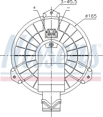 Ava Quality Cooling FD8725 - Ventilatore abitacolo autozon.pro