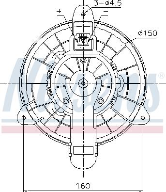 Ava Quality Cooling FD8727 - Ventilatore abitacolo autozon.pro