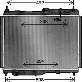 Ava Quality Cooling FD2681 - Radiatore, Raffreddamento motore autozon.pro