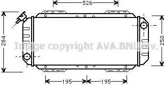 Ava Quality Cooling FD 2008 - Radiatore, Raffreddamento motore autozon.pro