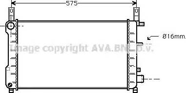 Ava Quality Cooling FD 2198 - Radiatore, Raffreddamento motore autozon.pro