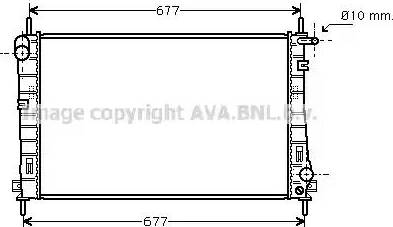 Ava Quality Cooling FD 2336 - Radiatore, Raffreddamento motore autozon.pro