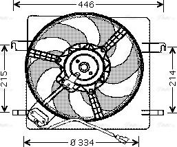 Ava Quality Cooling FD 7515 - Ventola, Raffreddamento motore autozon.pro