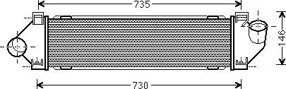 Ava Quality Cooling FDA4480 - Intercooler autozon.pro