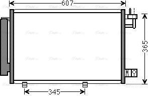 Ava Quality Cooling FDA5439D - Condensatore, Climatizzatore autozon.pro