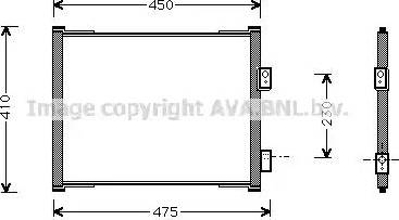 Ava Quality Cooling FDA5262 - Condensatore, Climatizzatore autozon.pro