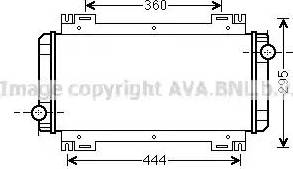 Ava Quality Cooling FDA2044 - Radiatore, Raffreddamento motore autozon.pro